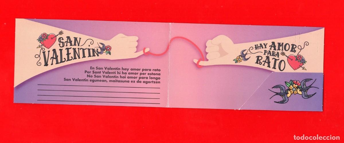 Cupones ONCE: Porta Cup&oacute;n de la ONCE - SAN VALENTIN (2026) - Foto 2