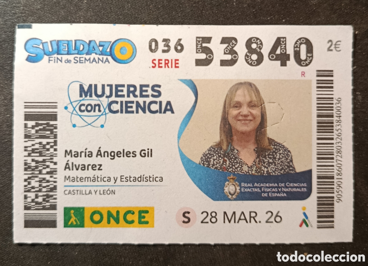 Cupones ONCE: N&deg; 53840 (28/MARZO/2026)-CASTILLA Y LE&Oacute;N - Foto 1