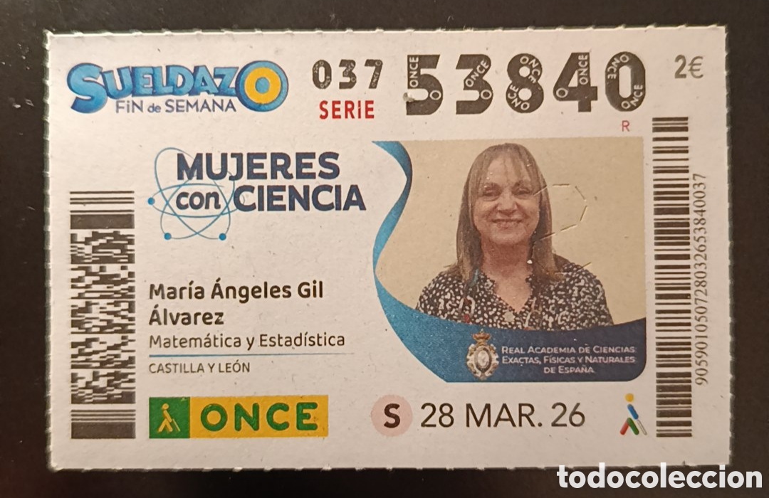 Cupones ONCE: N&deg; 53840 (28/MARZO/2026)-CASTILLA Y LE&Oacute;N - Foto 1