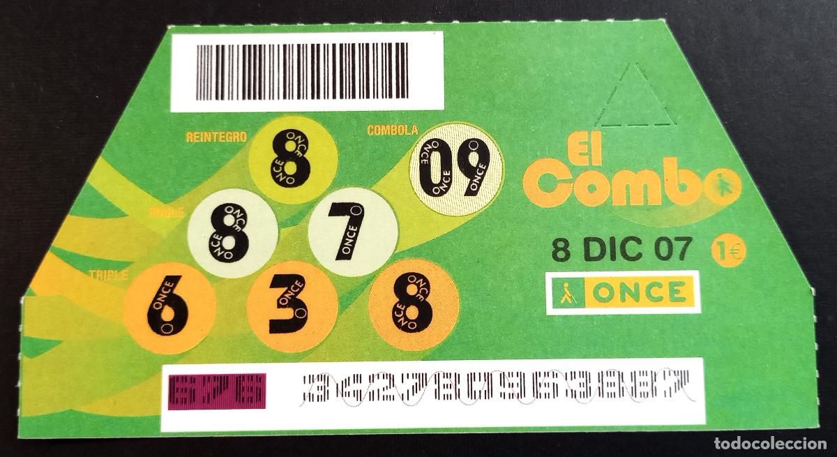 Cupones ONCE: EL COMBO DE LA ONCE - 8-DICIEMBRE-2007