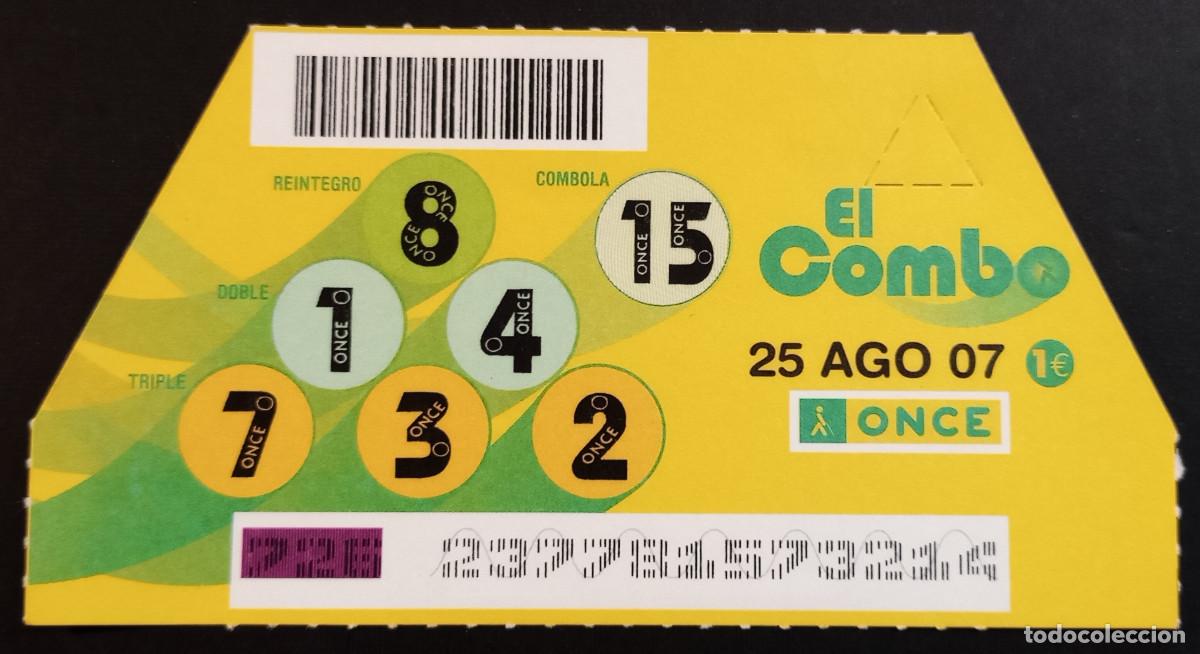 Cupones ONCE: EL COMBO DE LA ONCE - 25-AGOSTO-2007 - Foto 1