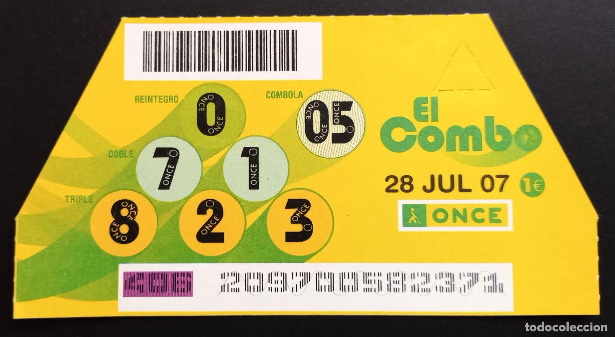 Cupones ONCE: EL COMBO DE LA ONCE - 28-JULIO-2007