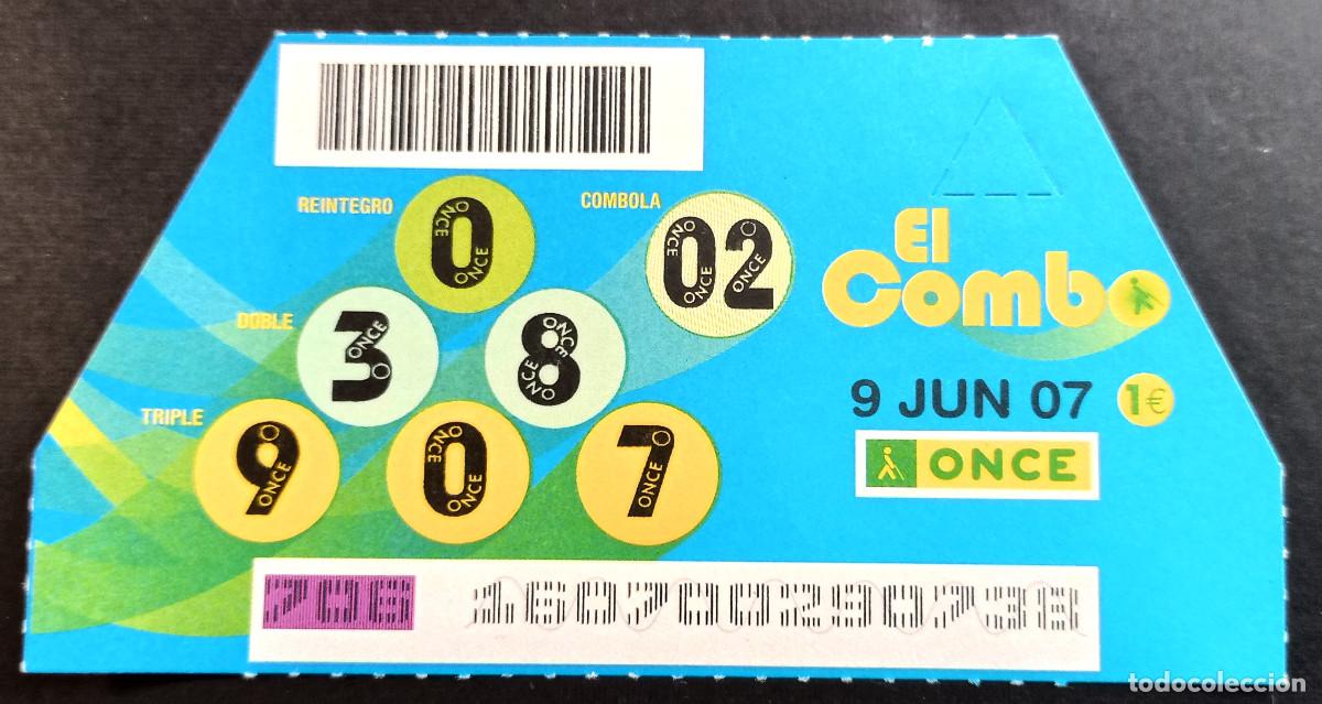 Cupones ONCE: EL COMBO DE LA ONCE - 9-JUNIO-2007 - Foto 1