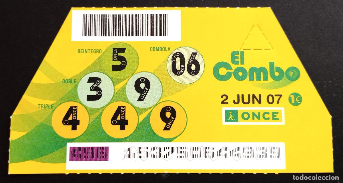 Cupones ONCE: EL COMBO DE LA ONCE - 2-JUNIO-2007 - Foto 1