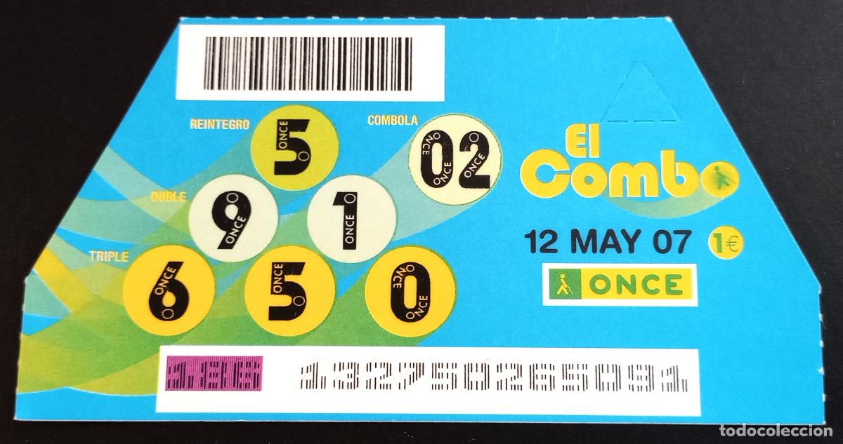 Cupones ONCE: EL COMBO DE LA ONCE - 12-MAYO-2007