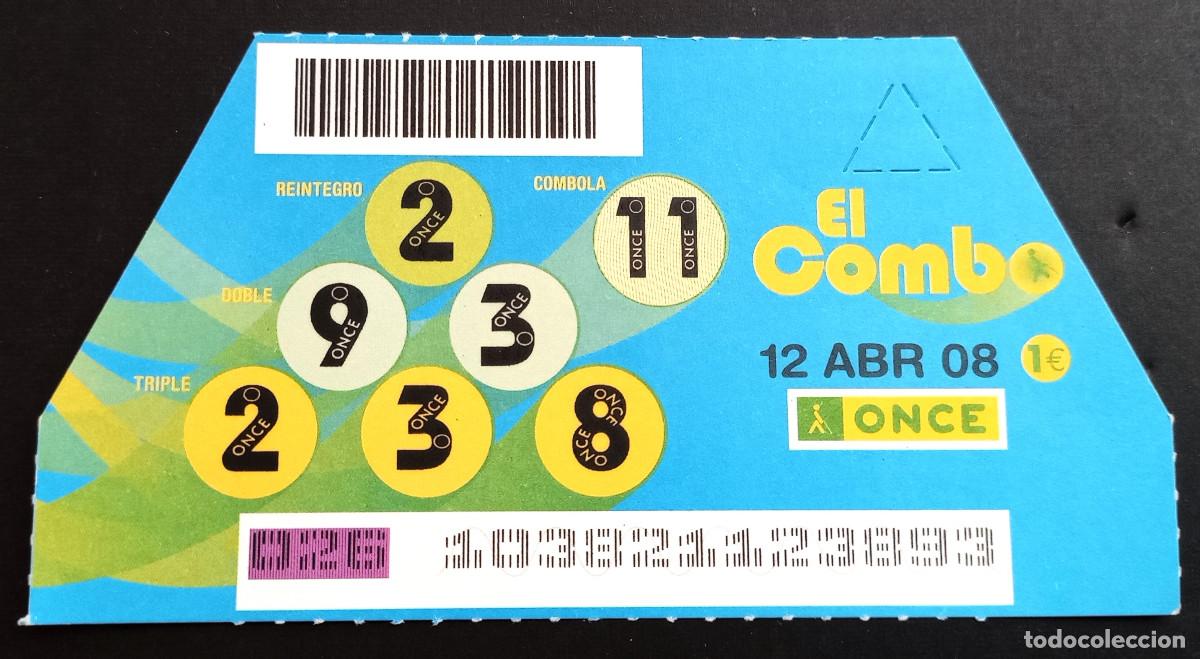 Cupones ONCE: EL COMBO DE LA ONCE - 12-ABRIL-2008 - Foto 1