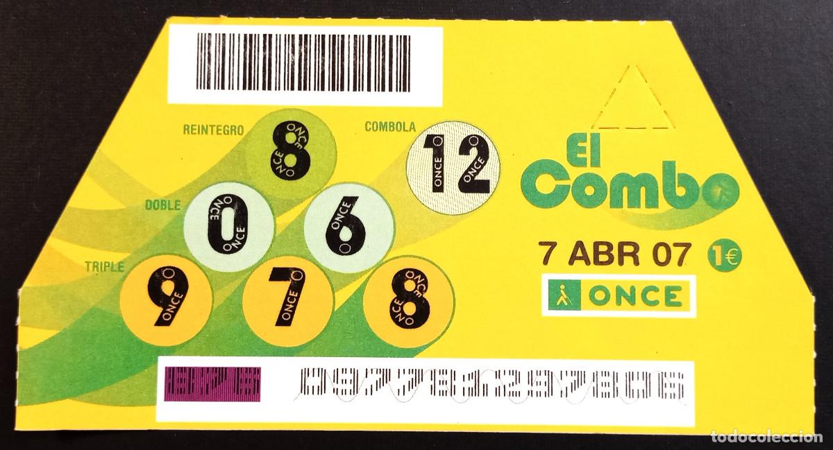 Cupones ONCE: EL COMBO DE LA ONCE - 7-ABRIL-2007