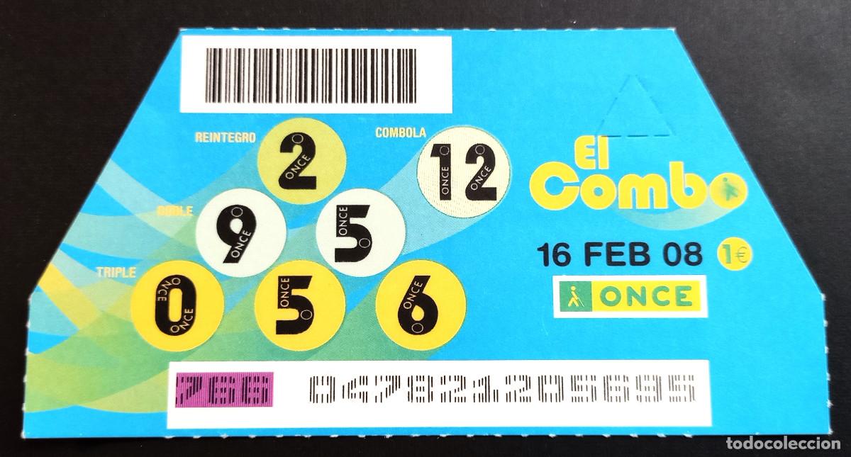 Cupones ONCE: EL COMBO DE LA ONCE - 16-FEBRERO-2008