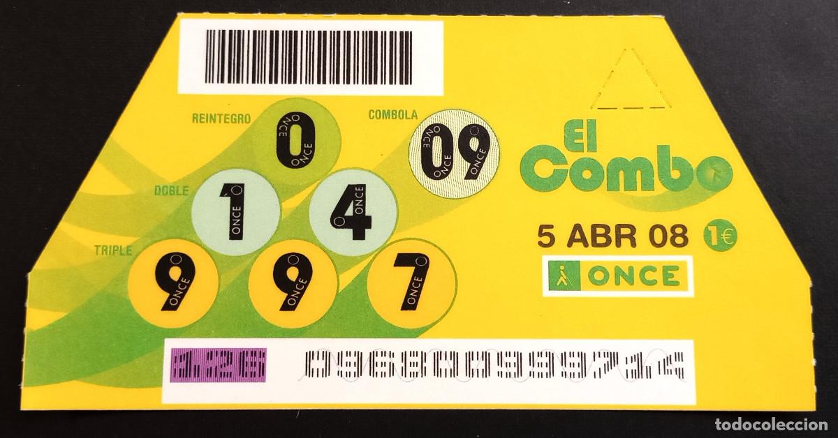 Cupones ONCE: EL COMBO DE LA ONCE - 5-ABRIL-2008 - Foto 1