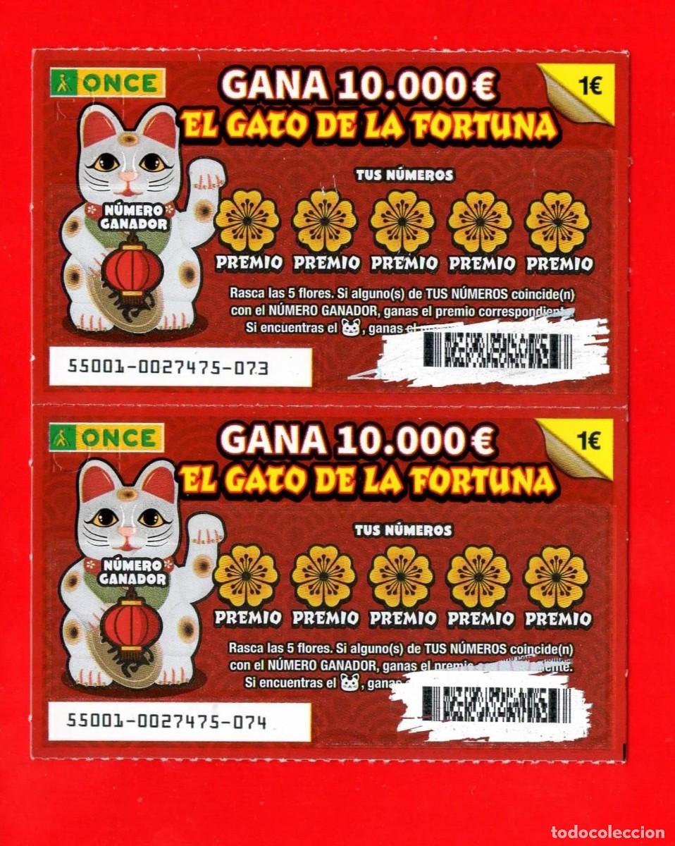 Cupones ONCE: RASCA DE LA ONCE - EL GATO DE LA FORTUNA - 2026 - Foto 1