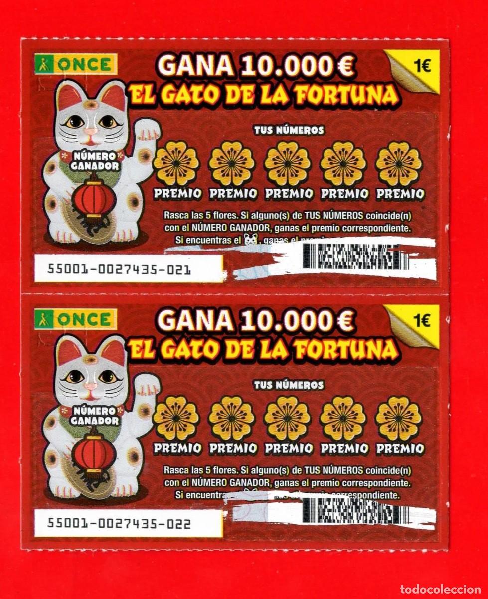 Cupones ONCE: RASCA DE LA ONCE - EL GATO DE LA FORTUNA - 2026 - Foto 1