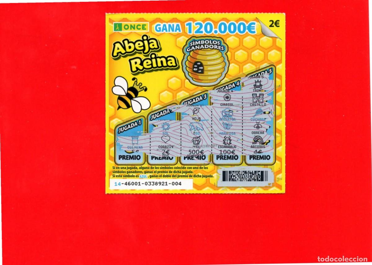 Cupones ONCE: RASCA DE LA ONCE - ABEJA REINA - 2025 - Foto 1