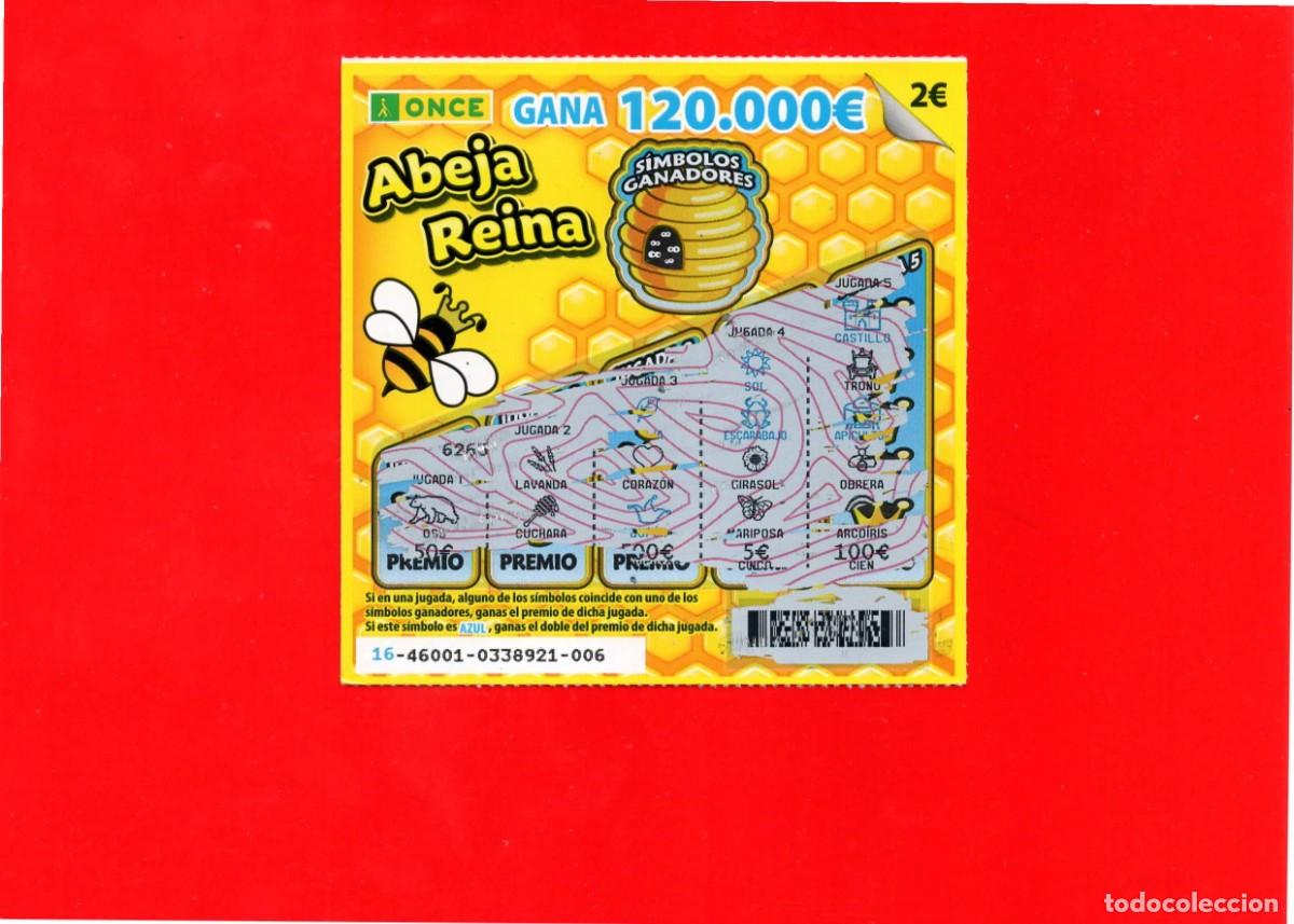 Cupones ONCE: RASCA DE LA ONCE - ABEJA REINA - 2025 - Foto 1
