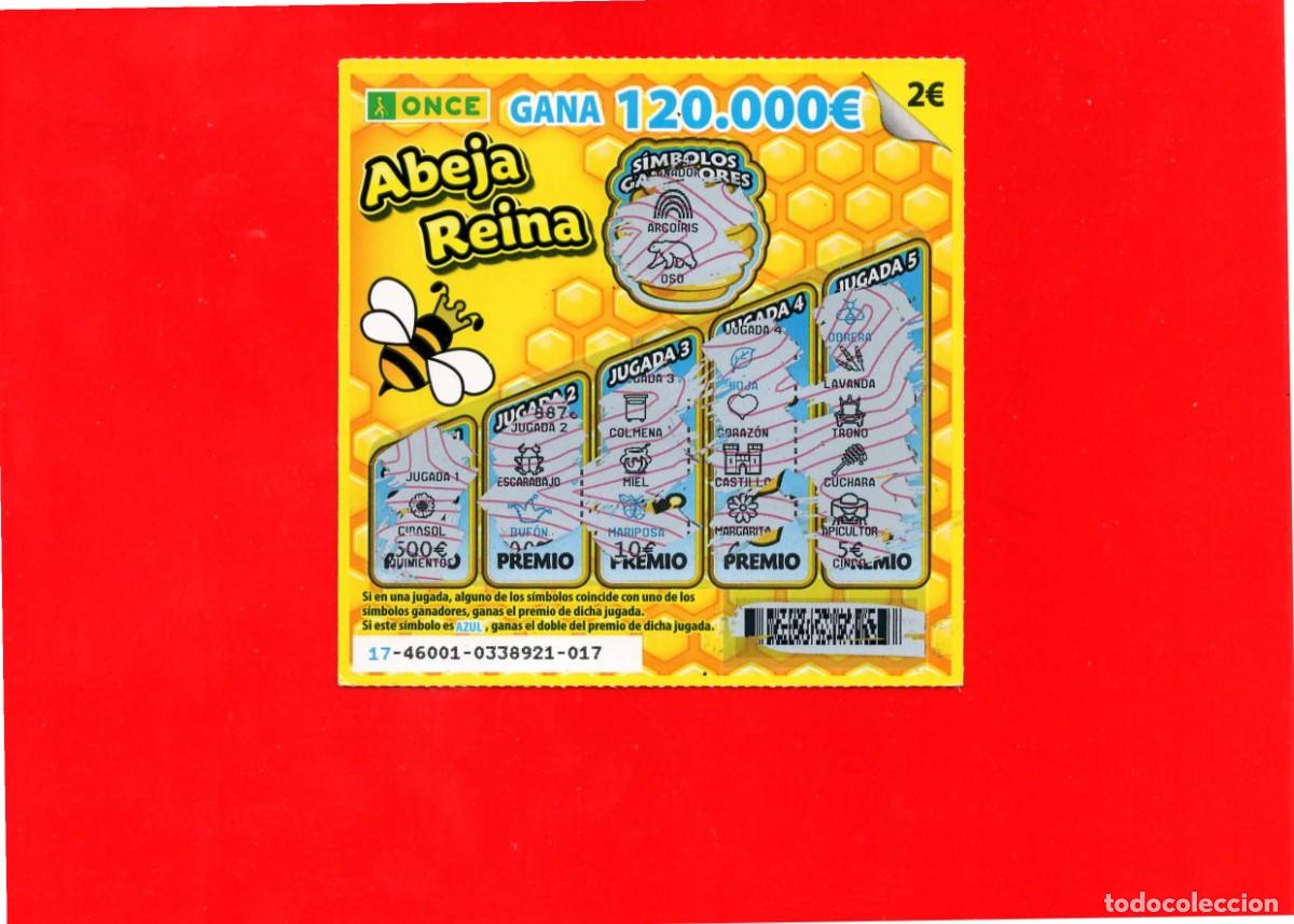 Cupones ONCE: RASCA DE LA ONCE - ABEJA REINA - 2025 - Foto 1