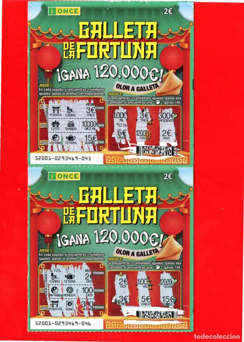 Cupones ONCE: RASCA DE LA ONCE - GALLETA DE LA FORTUNA 2025 - Foto 1