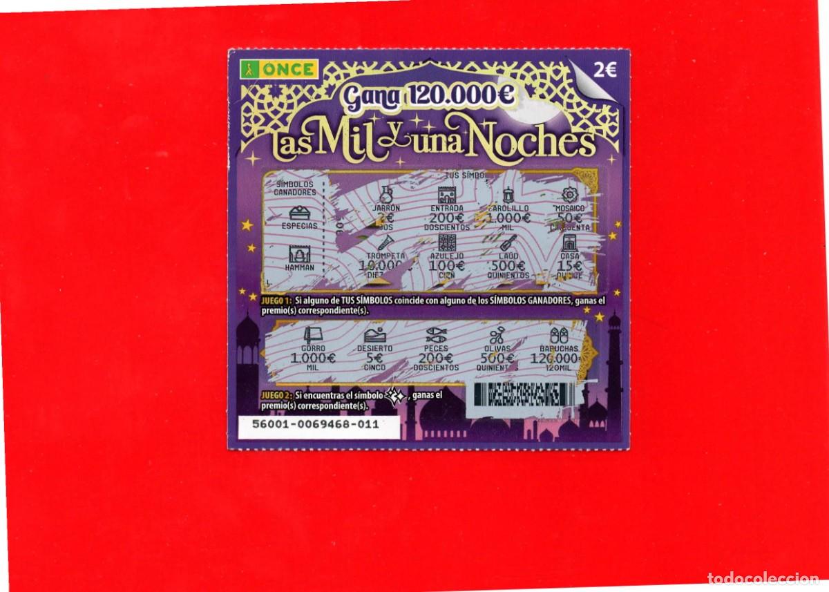 Cupones ONCE: RASCA DE LA ONCE - LAS MIL Y UNA NOCHES - 2026 - Foto 1