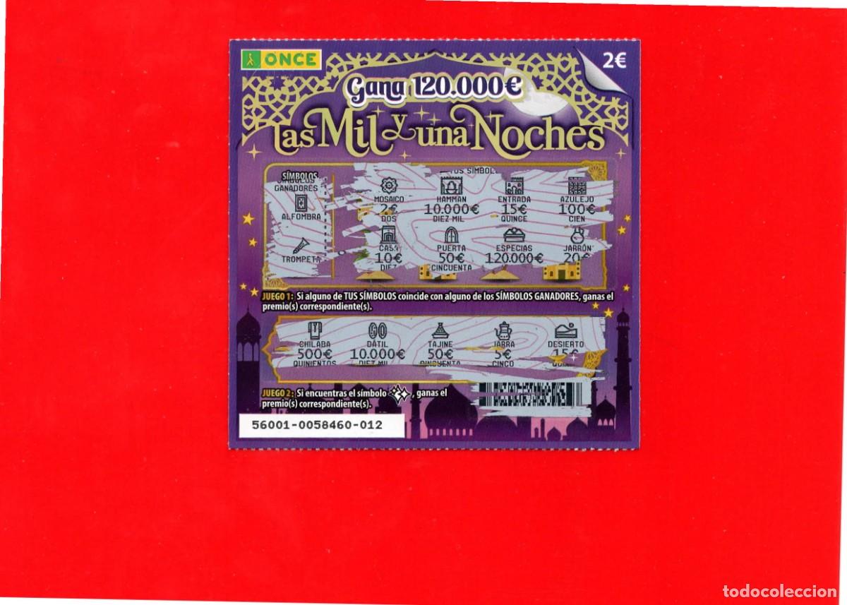 Cupones ONCE: RASCA DE LA ONCE - LAS MIL Y UNA NOCHES - 2026 - Foto 1