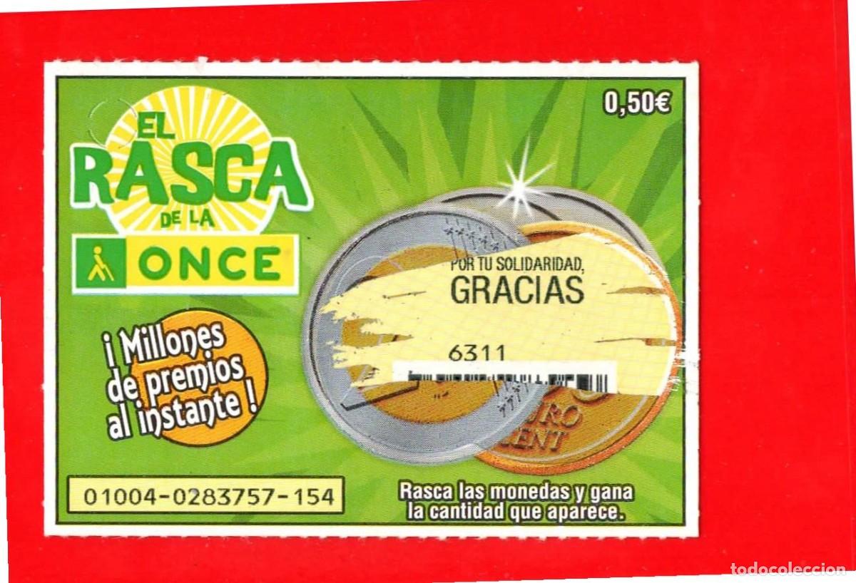Cupones ONCE: RASCA DE LA ONCE - de los primeros - 2006