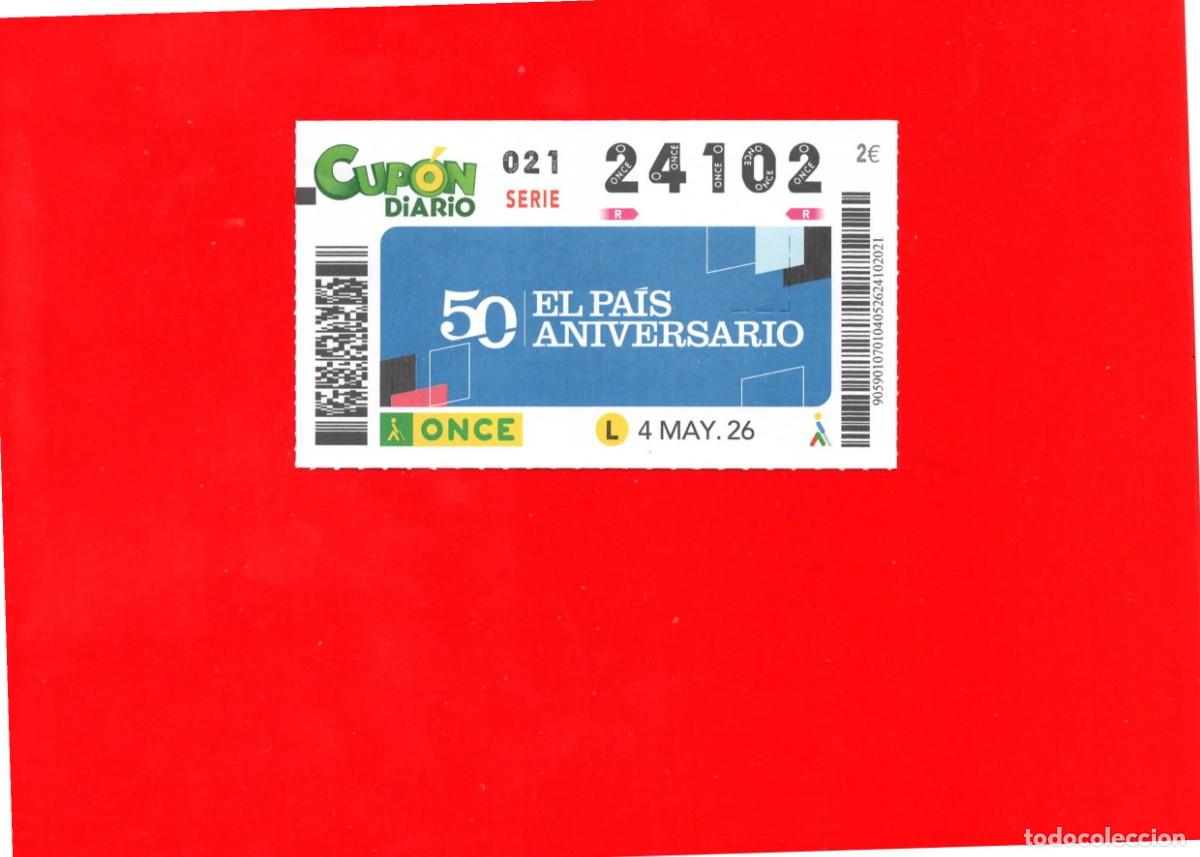Cupones ONCE: Cup&oacute;n ONCE - 4 Mayo 2026