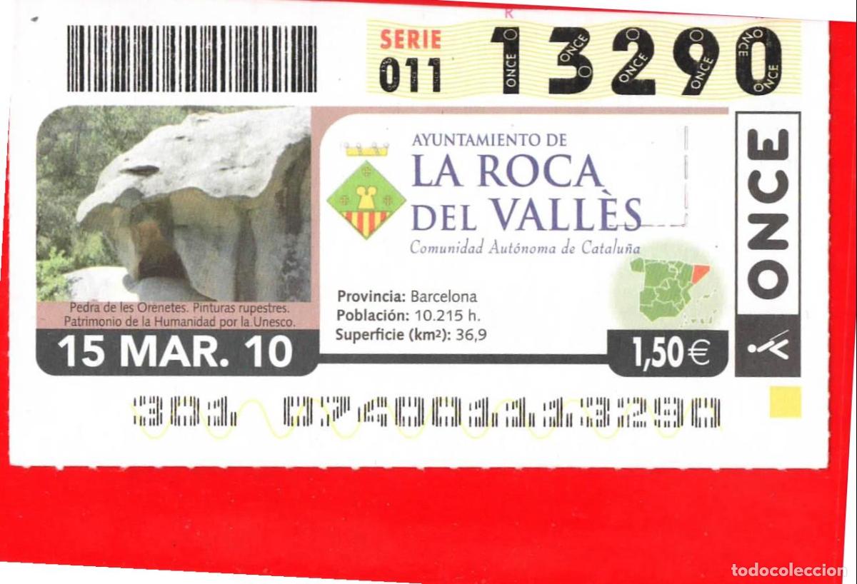 Cupones ONCE: CUPON de la ONCE - 2010 marzo 15