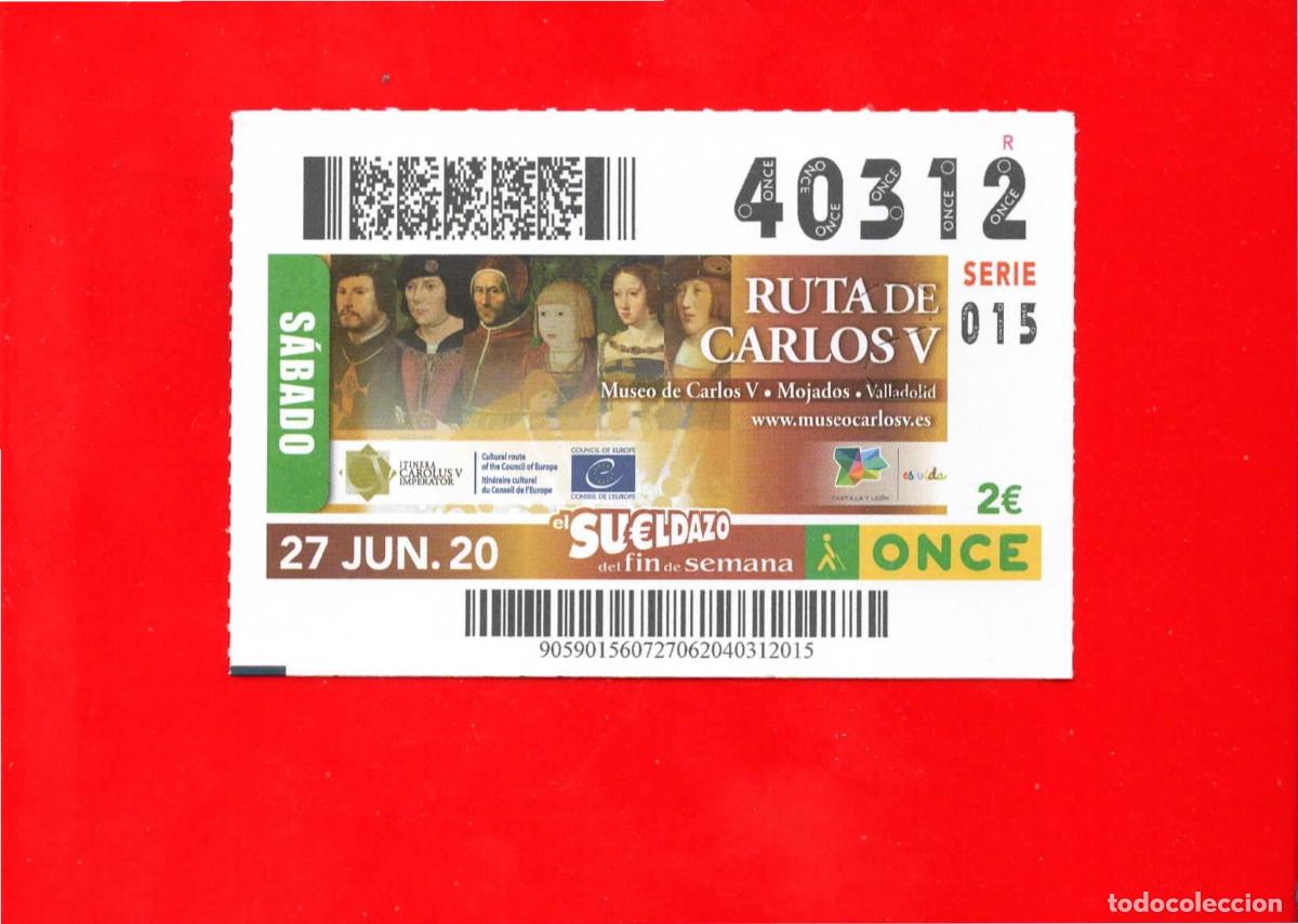 Cupones ONCE: CUPON de la ONCE - 27 junio 2020 - Foto 1