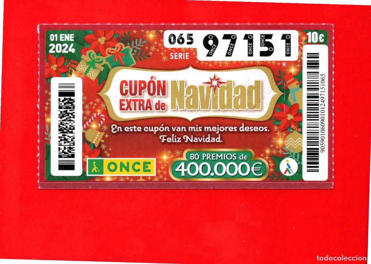 Cupones ONCE: CUPON de la ONCE - 01 enero 2024 - Foto 1