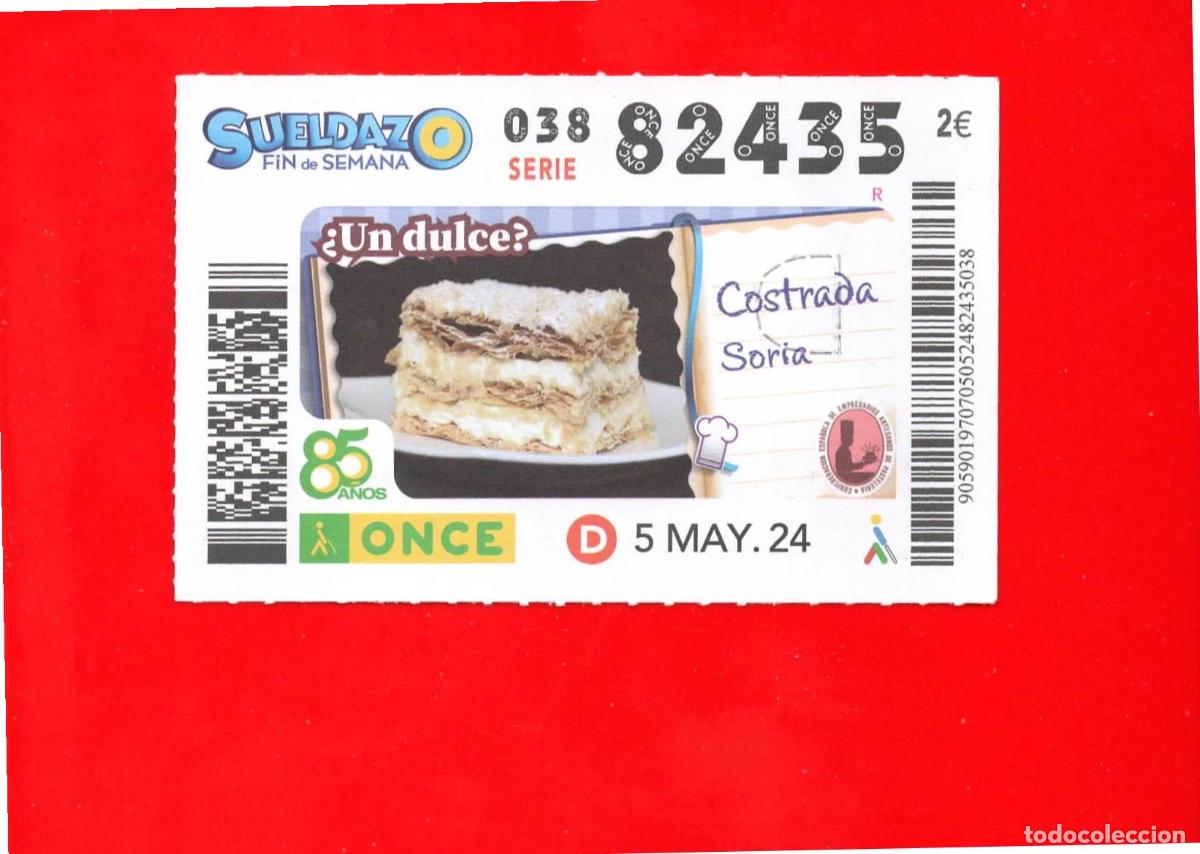 Cupones ONCE: CUPON de la ONCE - 05 mayo 2024 - Foto 1