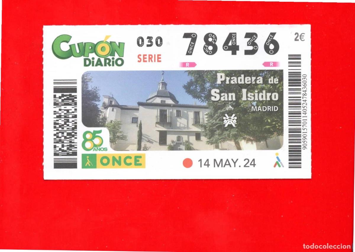 Cupones ONCE: CUPON de la ONCE - 14 mayo 2024 - Foto 1