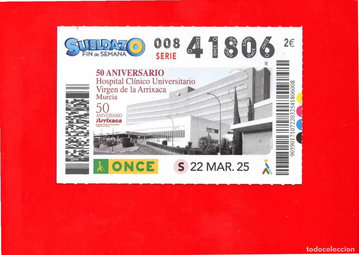 Cupones ONCE: CUPON de la ONCE - 22 marzo 2025 - Foto 1