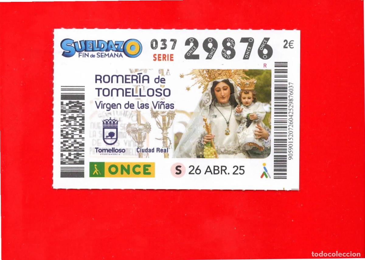 Cupones ONCE: CUPON de la ONCE - 26 abril 2025 - Foto 1