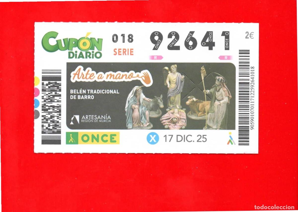 Cupones ONCE: CUPON de la ONCE - 17 diciembre 2025 - Foto 1