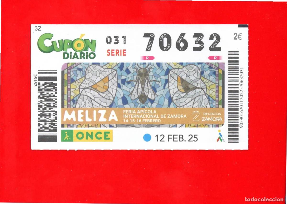 Cupones ONCE: CUPON de la ONCE - 12 febrero 2025 - Foto 1