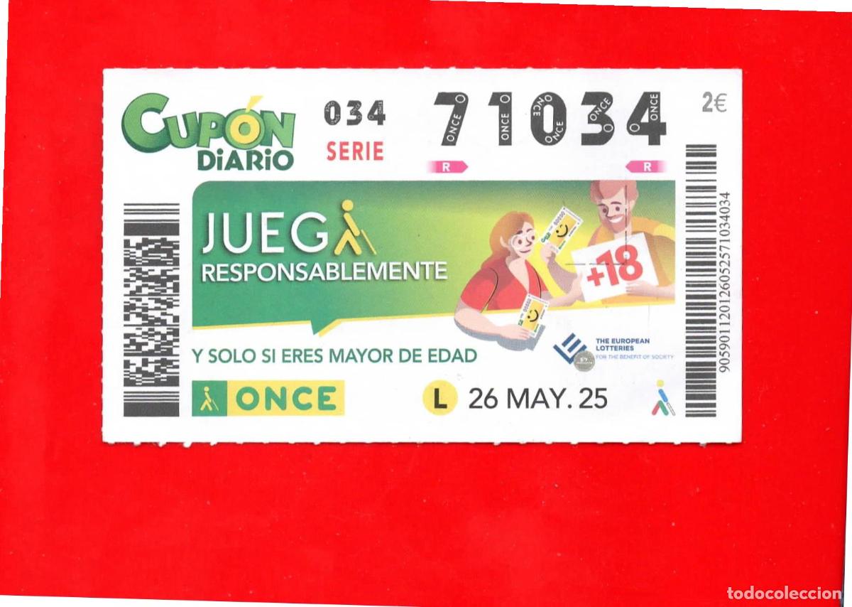 Cupones ONCE: CUPON de la ONCE - 06 mayo 2025 - Foto 1