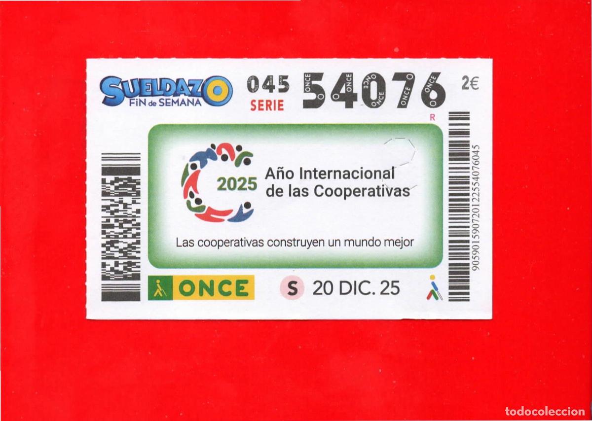 Cupones ONCE: CUPON de la ONCE - 20 diciembre 2025 - Foto 1
