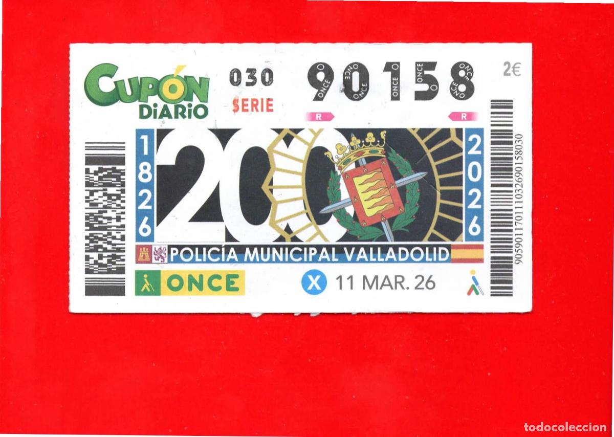 Cupones ONCE: Cup&oacute;n ONCE - 11 marzo 2026 - Foto 1