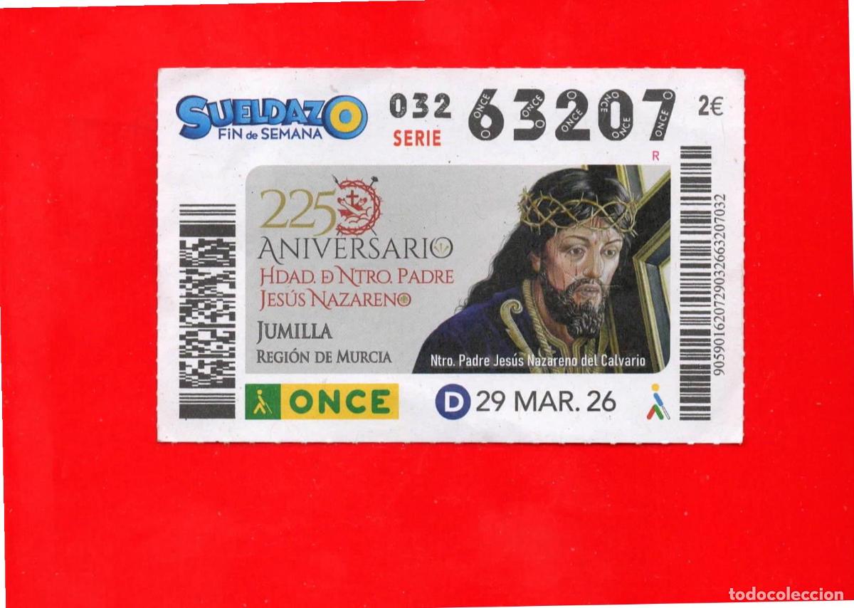Cupones ONCE: Cup&oacute;n ONCE - 29 marzo 2026 - Foto 1
