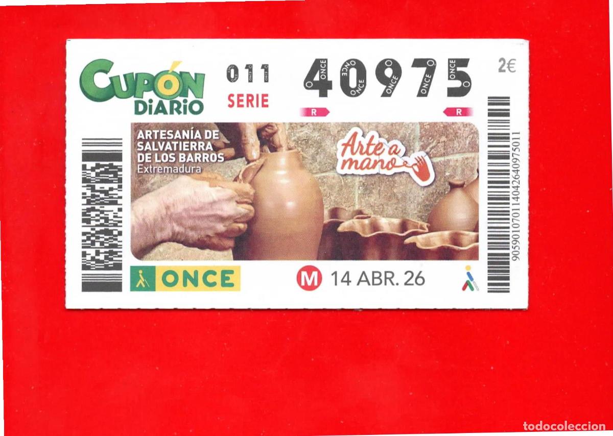 Cupones ONCE: Cup&oacute;n ONCE - 14 abril 2026 - Foto 1