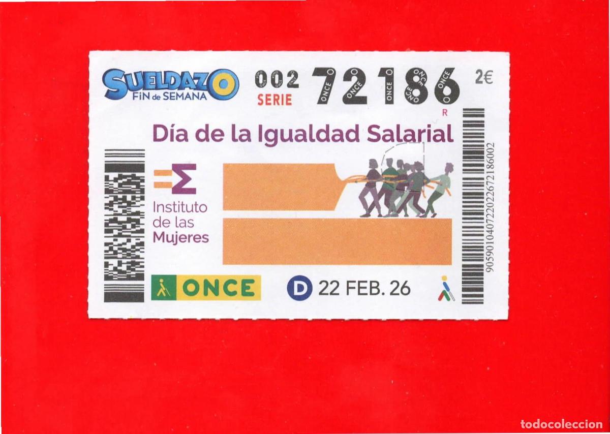 Cupones ONCE: Cup&oacute;n ONCE - 22 febrero 2026 - Foto 1