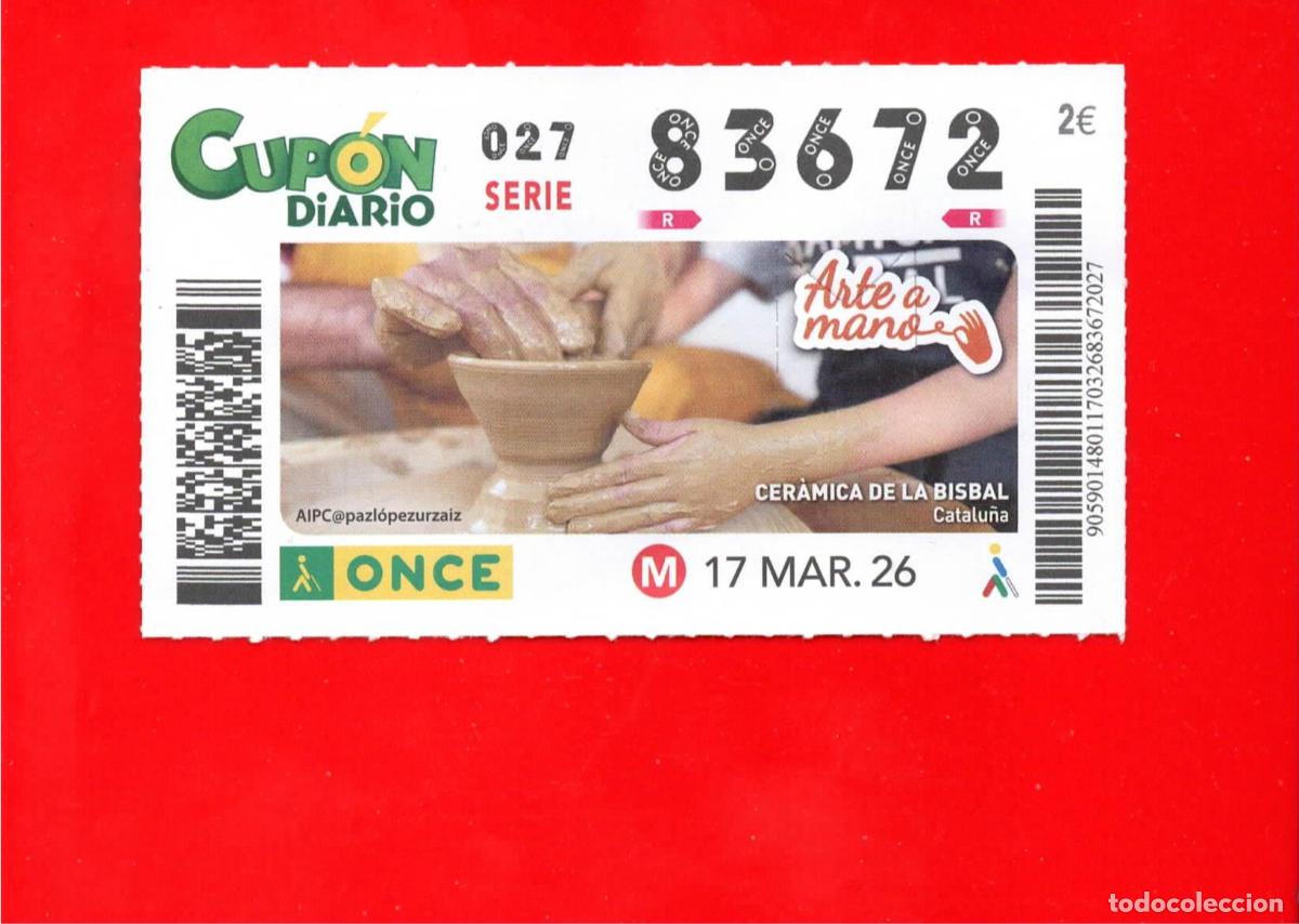 Cupones ONCE: Cup&oacute;n ONCE - 17 marzo 2026 - Foto 1
