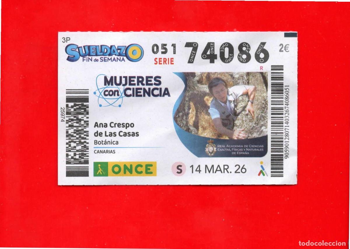 Cupones ONCE: Cup&oacute;n ONCE - 14 marzo 2026 - Foto 1