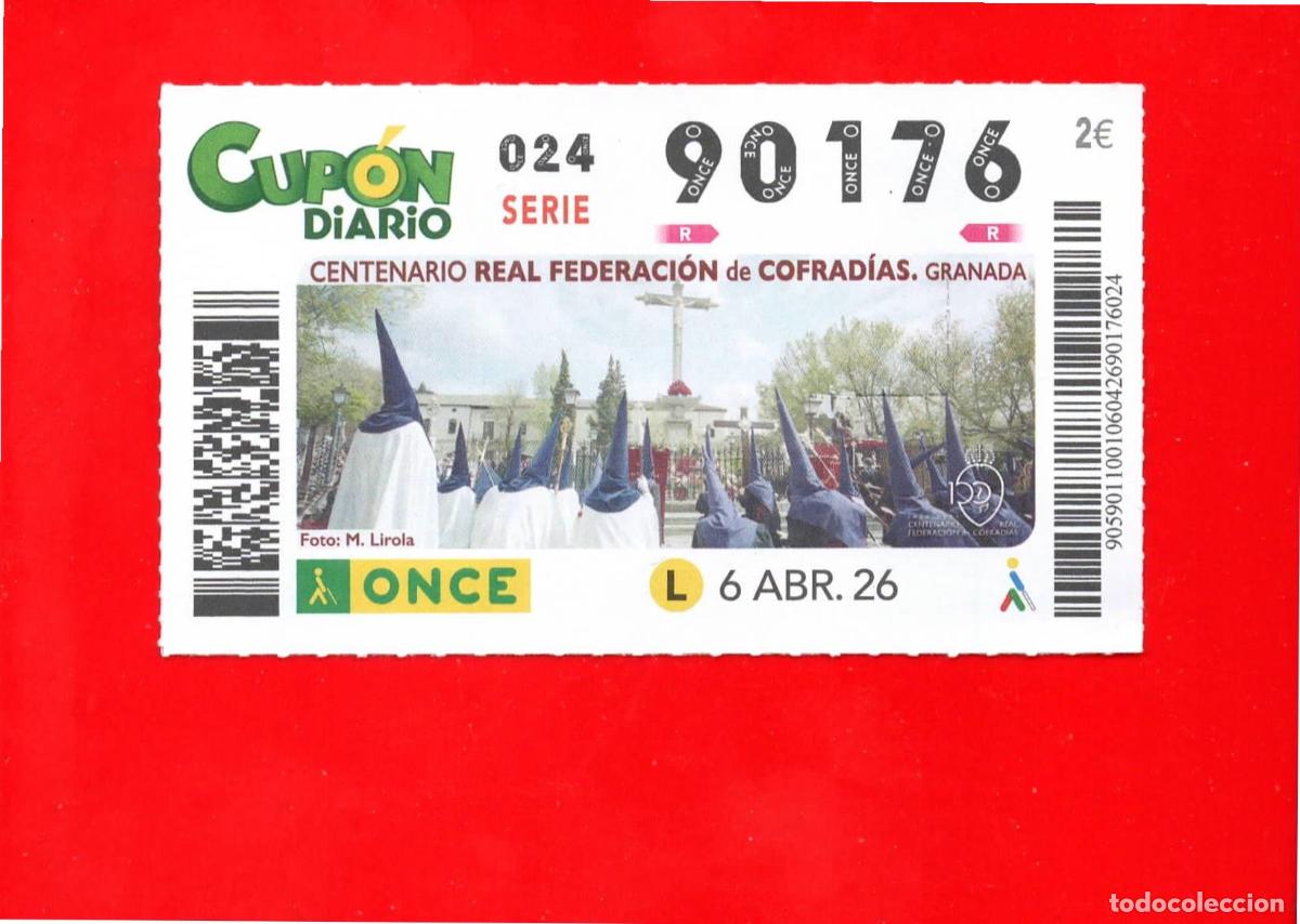 Cupones ONCE: Cup&oacute;n ONCE - 06 abril 2026 - Foto 1