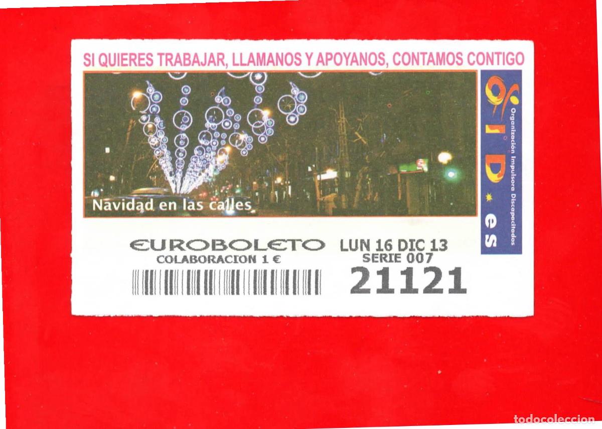 ONCE Coupons: Cup&oacute;n OID 16 diciembre 2013