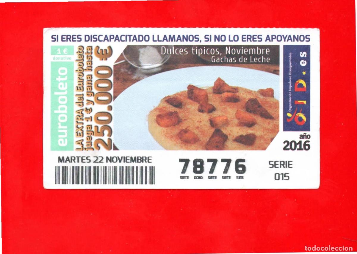 Cupones ONCE: Cup&oacute;n OID 22 noviembre 2016