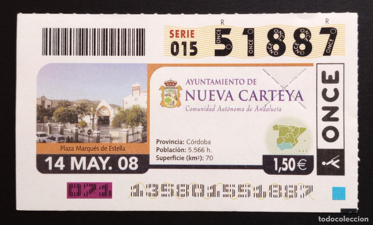 Cupones ONCE: CUP&Oacute;N ONCE - 14-MAYO-2008 - AYUNTAMIENTO DE NUEVA CARTEYA