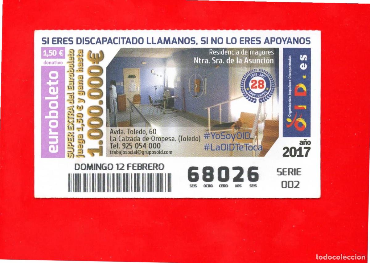 Cupones ONCE: Cup&oacute;n OID 2017 Residencia de mayores - Foto 1