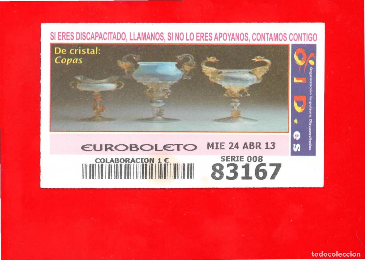 Cupones ONCE: Cup&oacute;n OID 2013 De cristal - Foto 1
