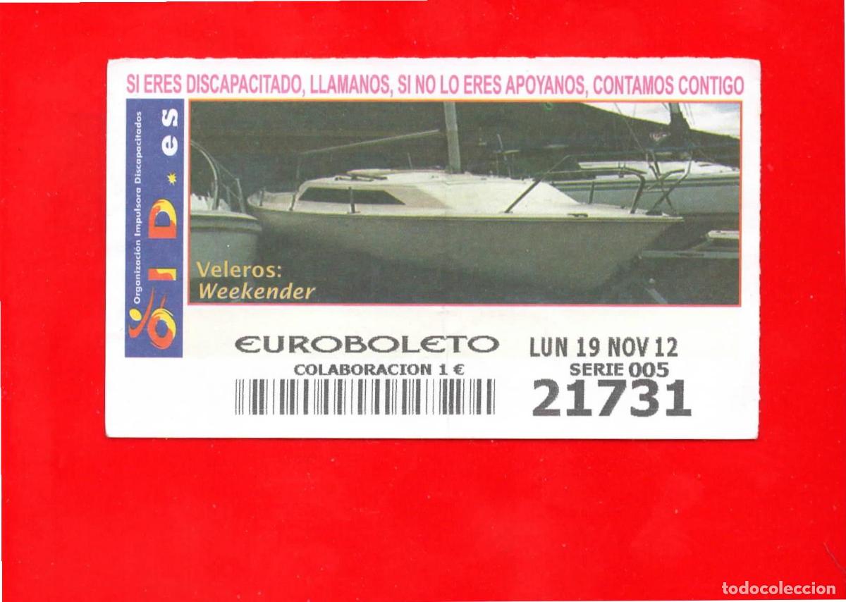 Cupones ONCE: Cup&oacute;n OID 2012 Veleros - Foto 1