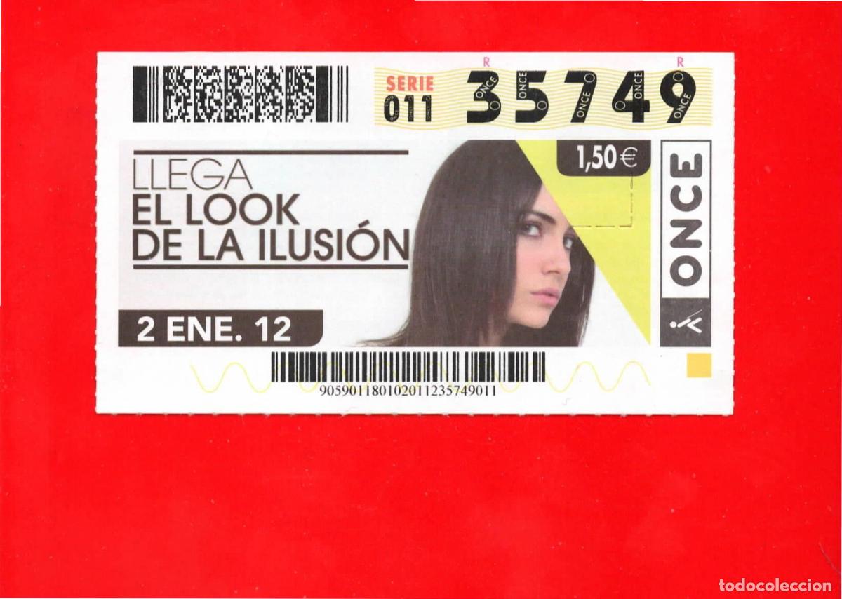 Cupones ONCE: Cup&oacute;n ONCE 02 enero 2012 - Foto 1