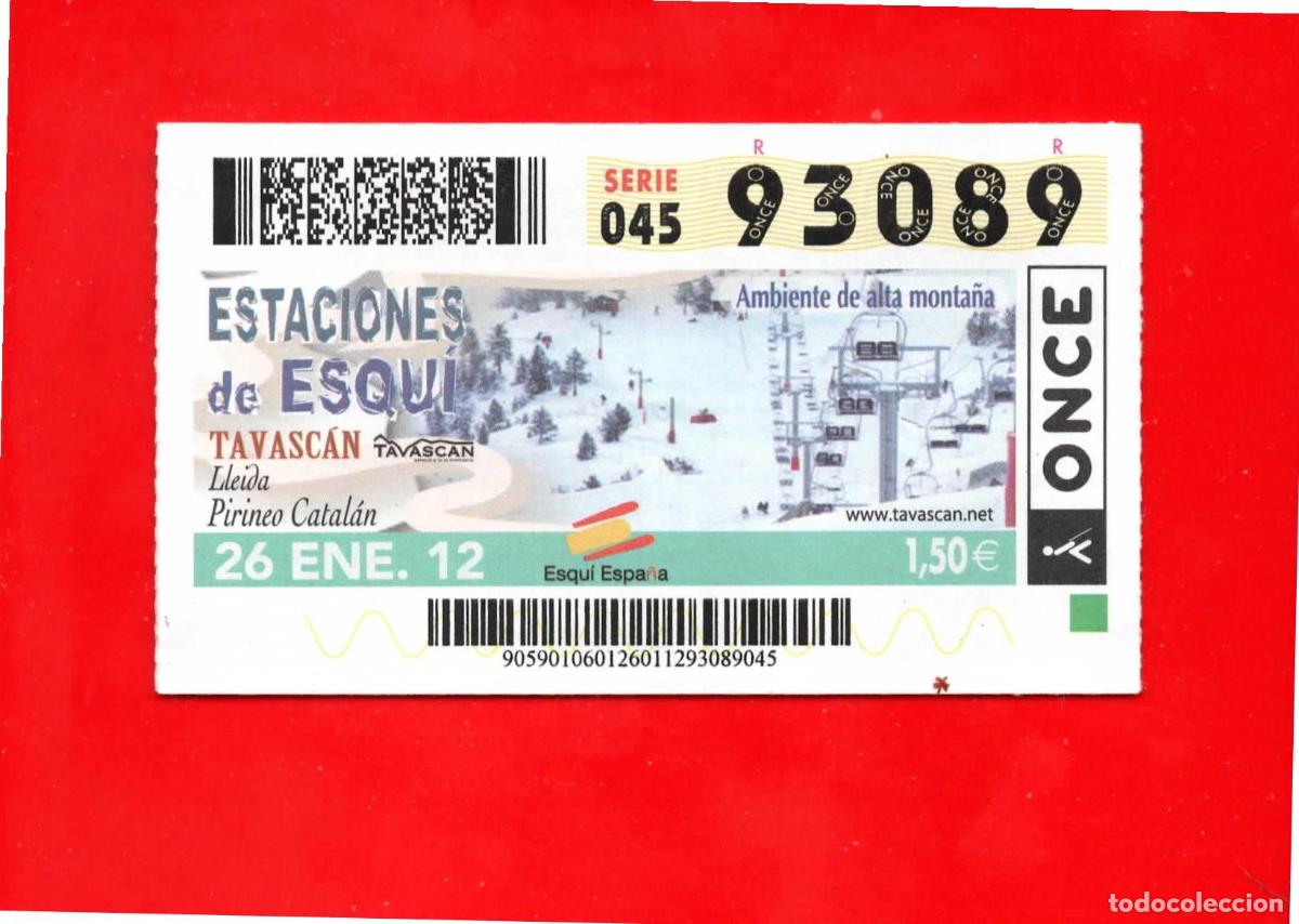 Cupones ONCE: Cup&oacute;n ONCE 26 enero 2012 - Foto 1
