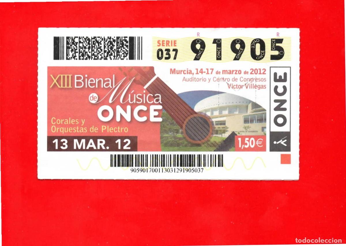 Cupones ONCE: Cup&oacute;n ONCE 13 marzo 2012 - Foto 1